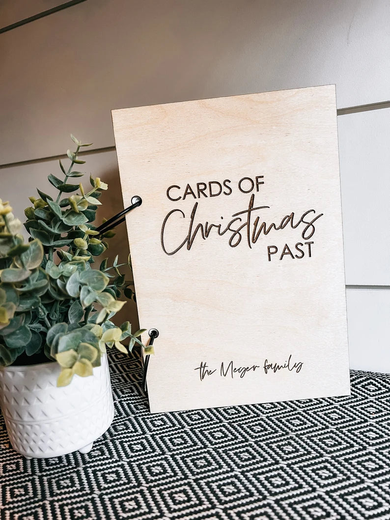 Cards of Christmas Past Organizer